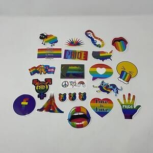 Not so Mystery bundle of lLGBTQ Pride stickers🌈